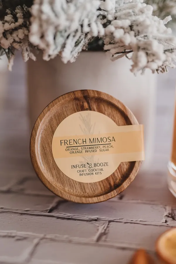 French Mimosa - 16 oz Jar (Makes 8-10 Cocktails)