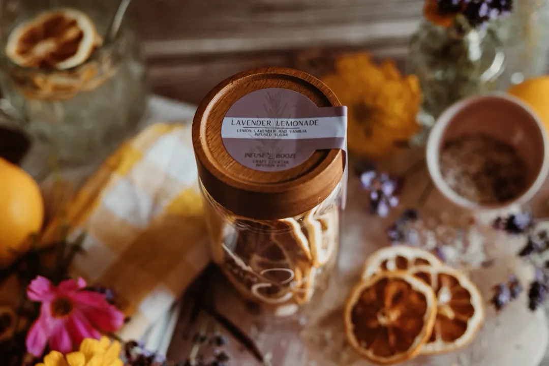 Lavender Lemonade - 16 oz Jar (Makes 8-10 Cocktails)