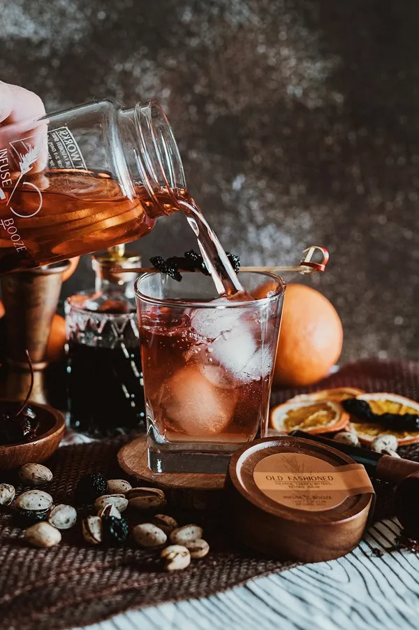 Old Fashioned - 16 oz Jar (Makes 8-10 Cocktails)