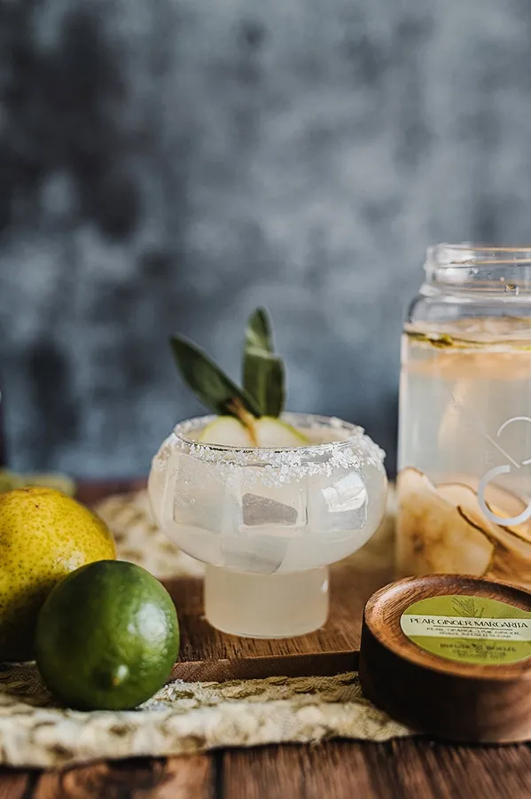 Pear Ginger Margarita - 16 oz Jar (Makes 8-10 Cocktails)