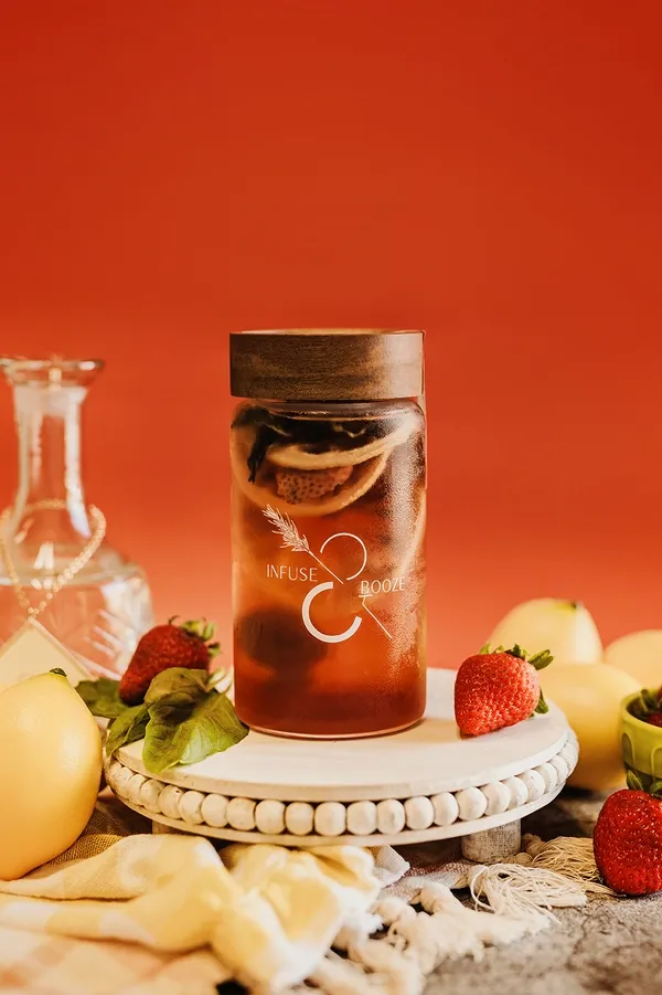 Strawberry Shrub - 16 oz Jar (Makes 8-10 Cocktails)