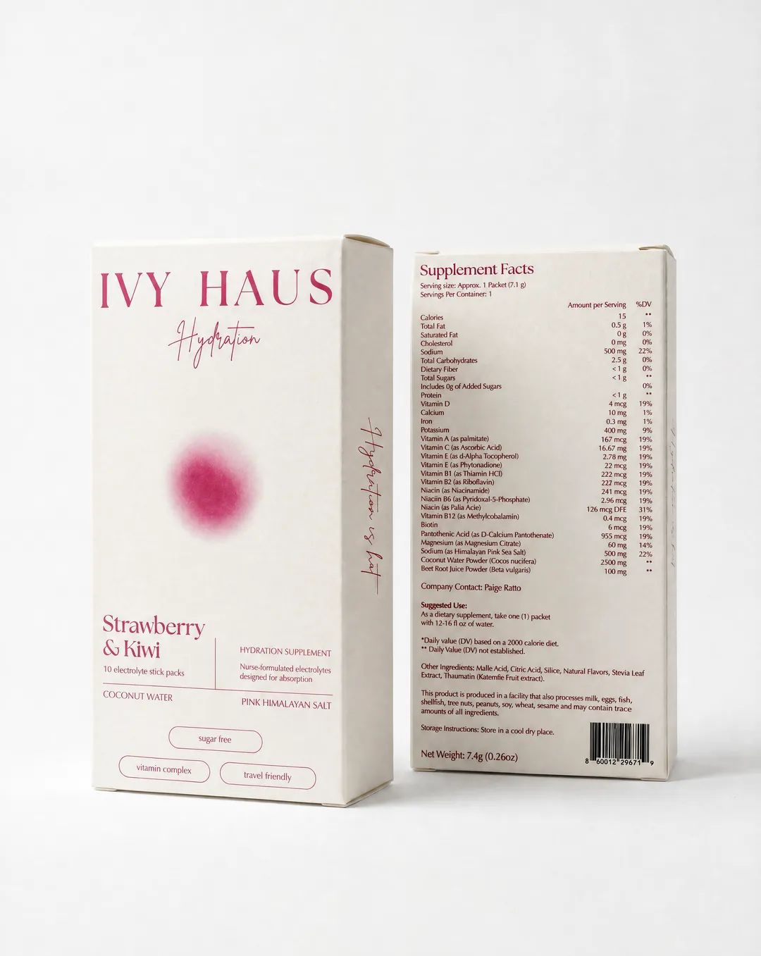 Premium Hydration Mix | Strawberry Kiwi