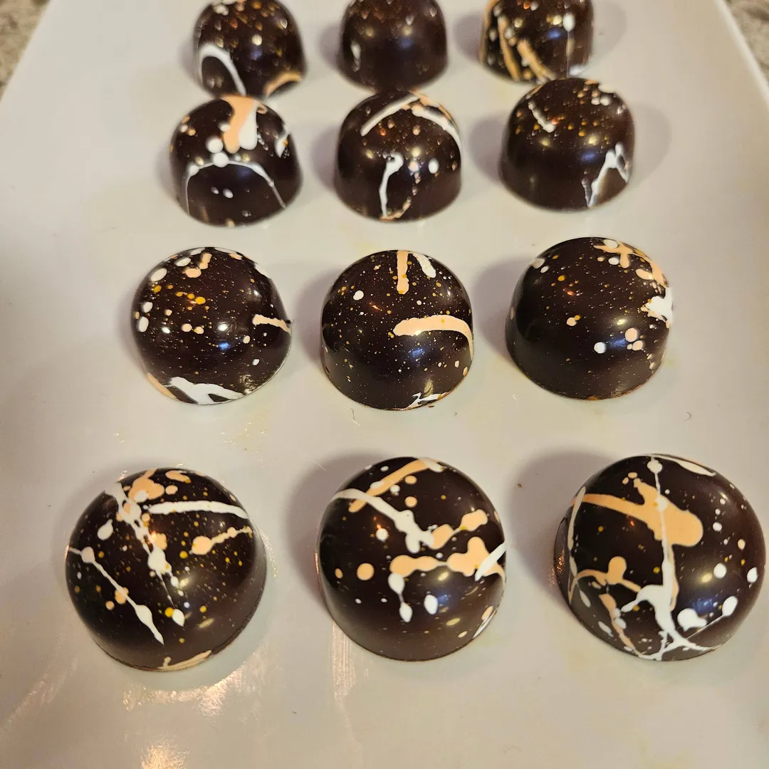 Biscotti BonBon Dark Chocolate - Bulk BonBons 12 piece Tray 