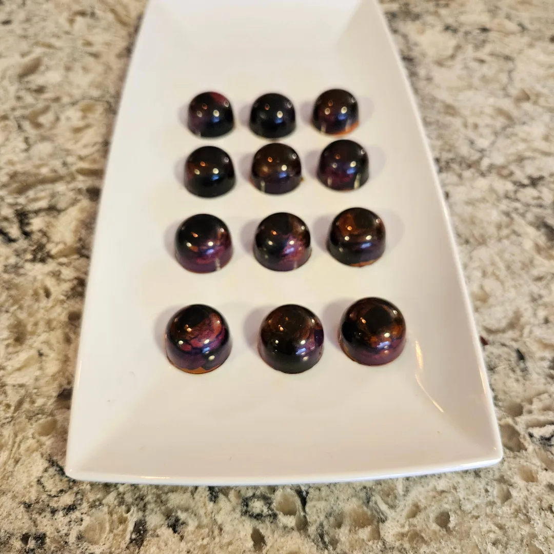 Coconut Cardamom Caramel - Bulk BonBons 12 piece Tray 