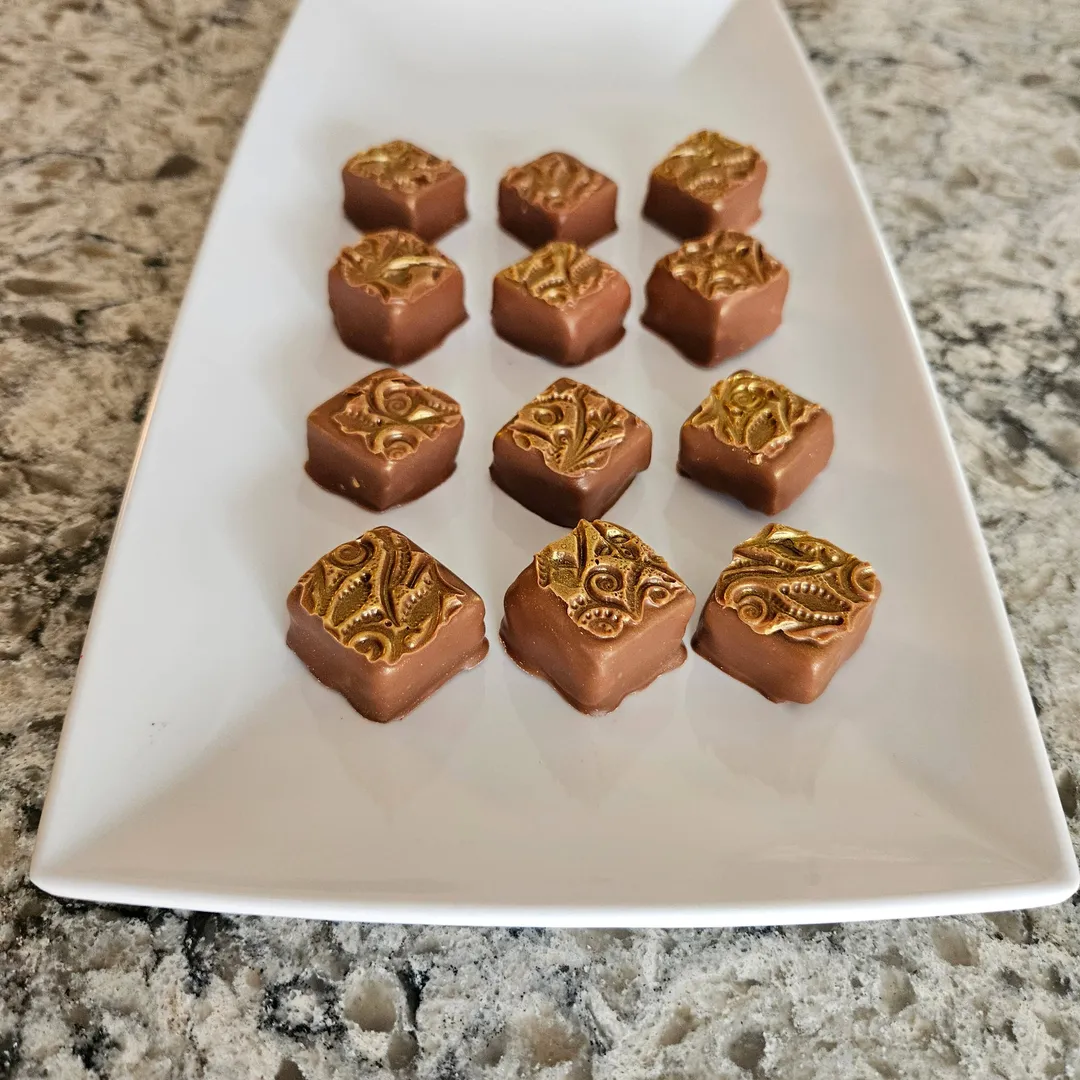 Crispy Caramel Gianduja - Bulk BonBons 12 piece Tray 