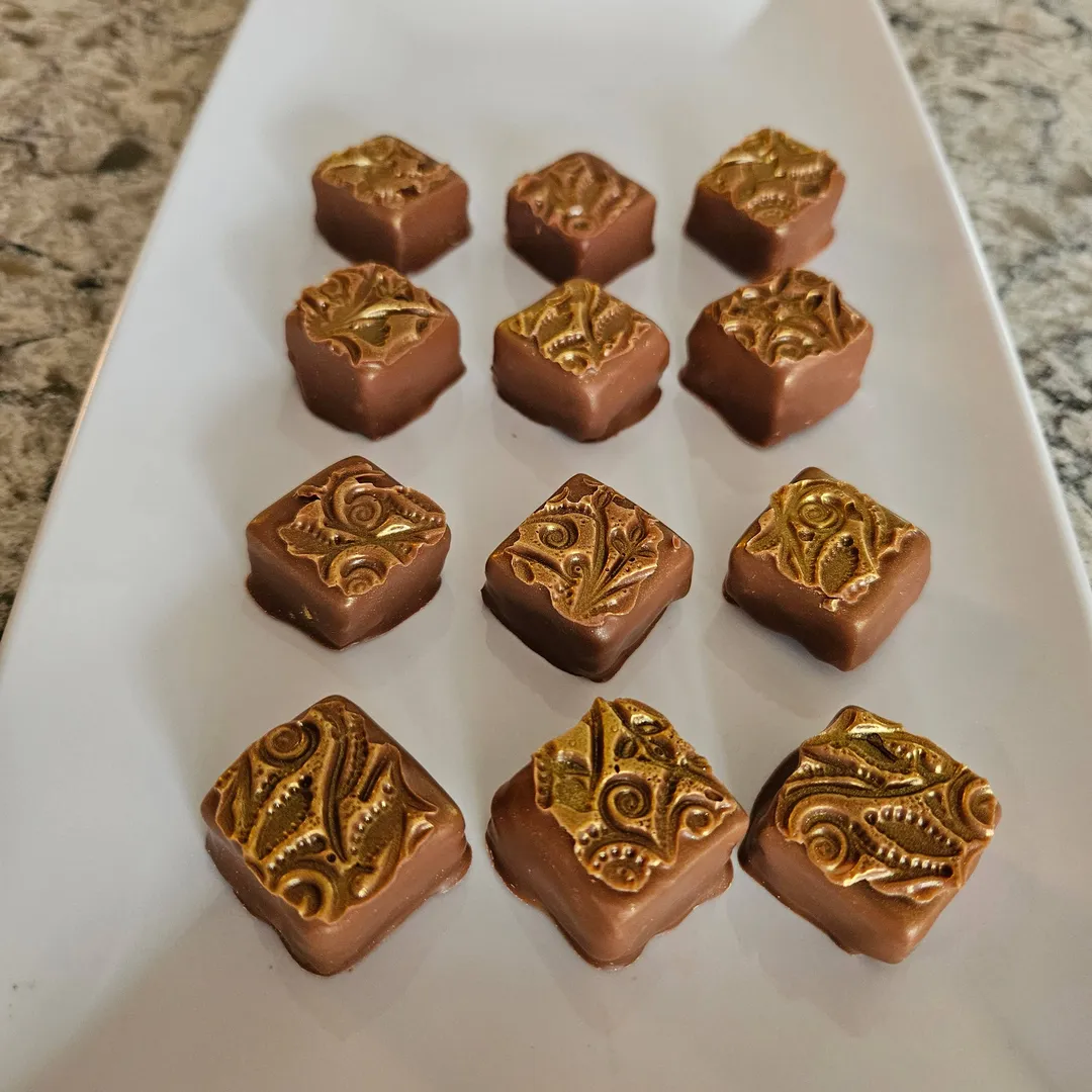 Crispy Caramel Gianduja - Bulk BonBons 12 piece Tray 