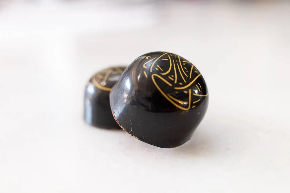 Dark Chocolate Collection - 12 Piece BonBon Box
