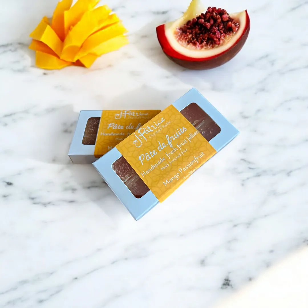Pâte de Fruit 8 piece Box - Mango Passion Fruit