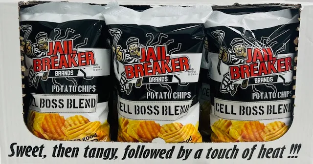 Jail Breaker Potato Chips - Cell Boss Blend