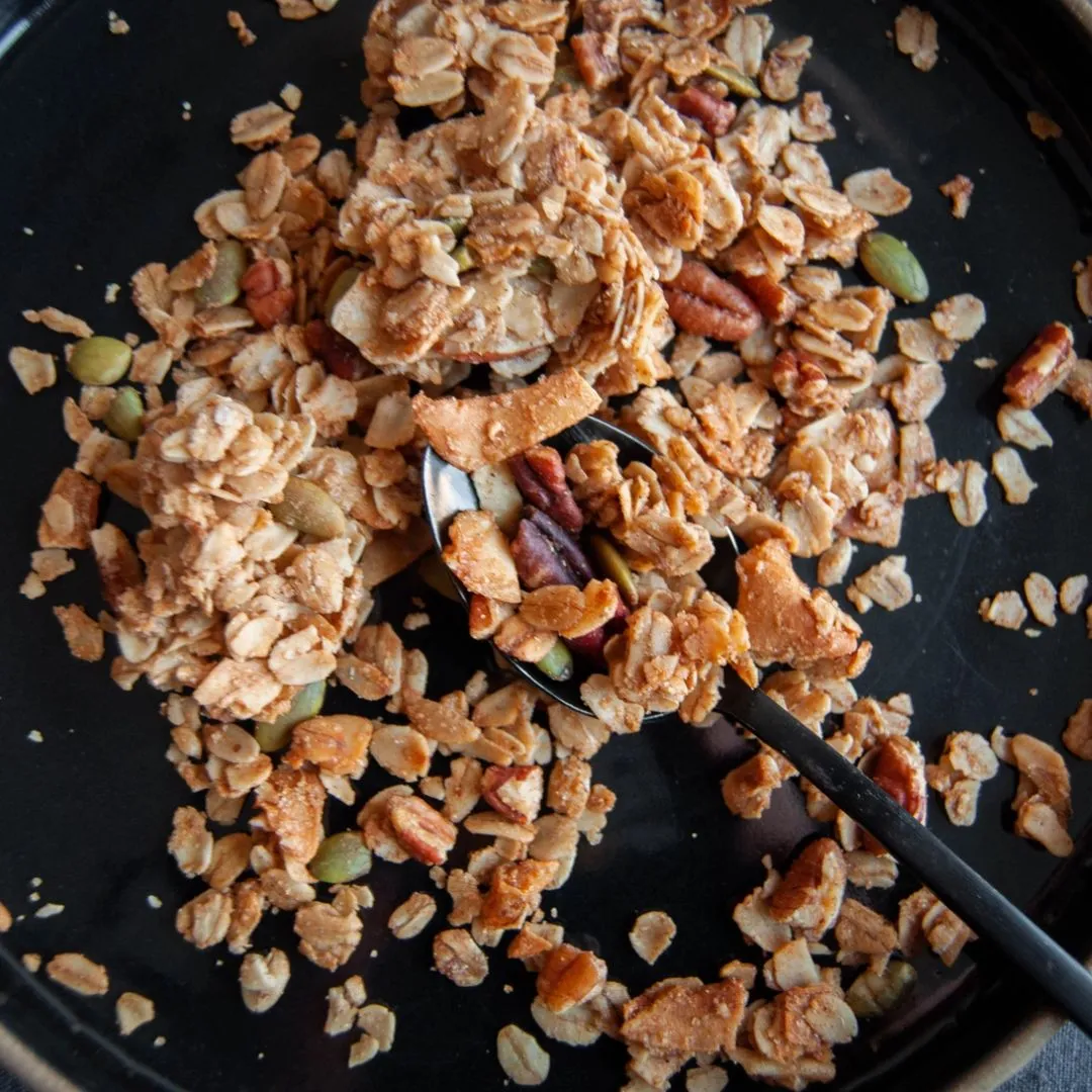 Maple Pecan Granola with Sea Salt - Gluten-Free & Organic