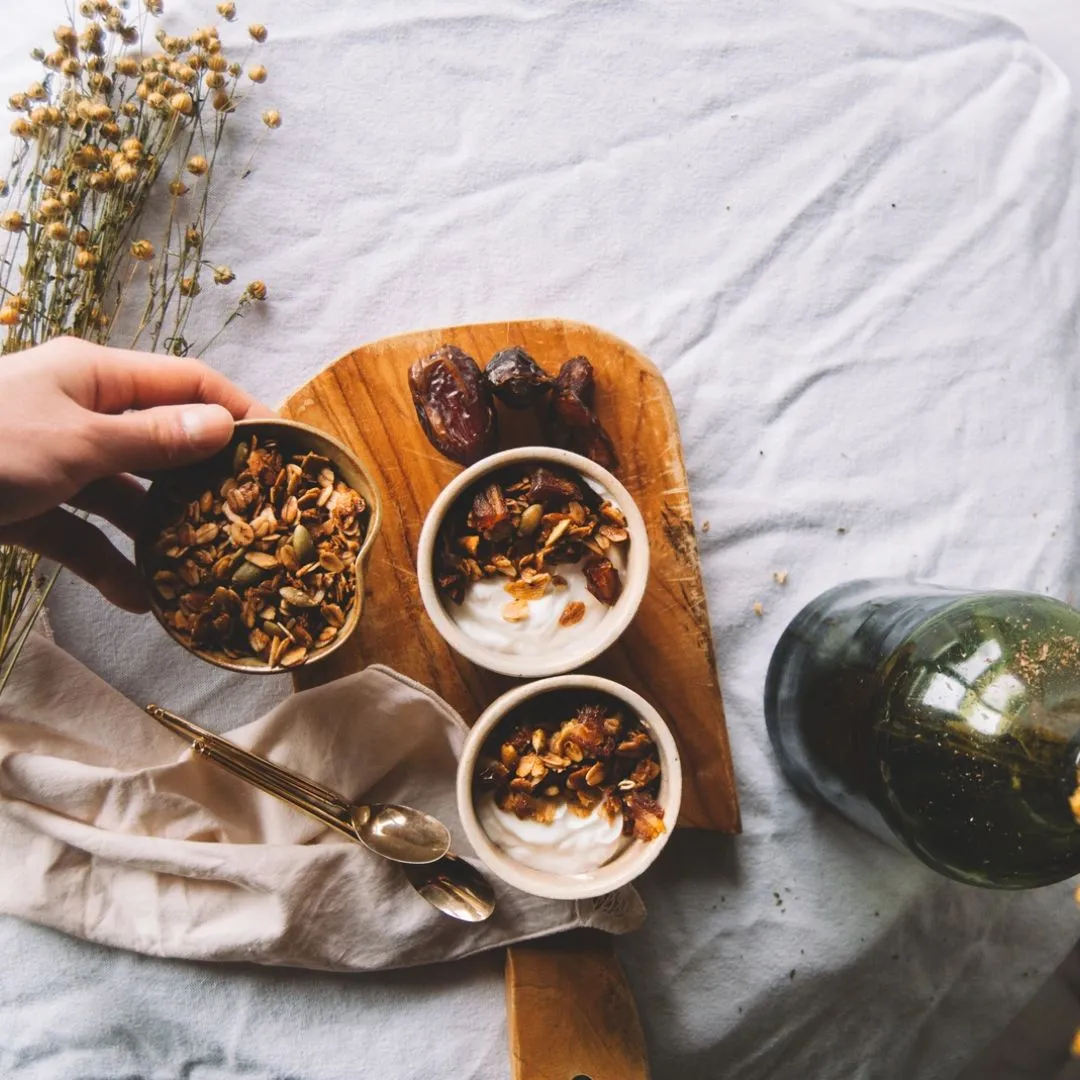 Maple Pecan Granola with Sea Salt - Gluten-Free & Organic