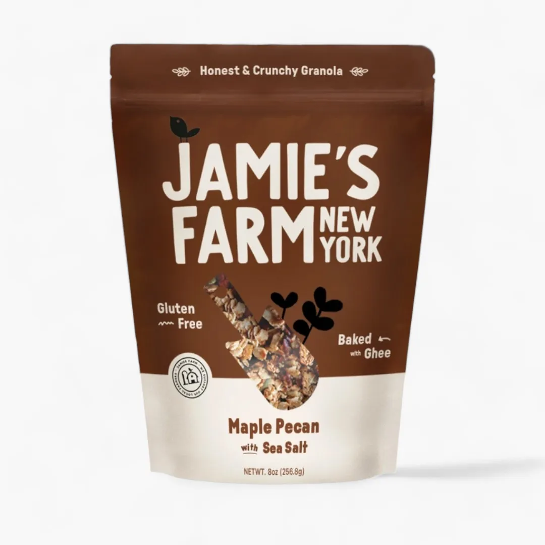 Maple Pecan Granola with Sea Salt - Gluten-Free & Organic