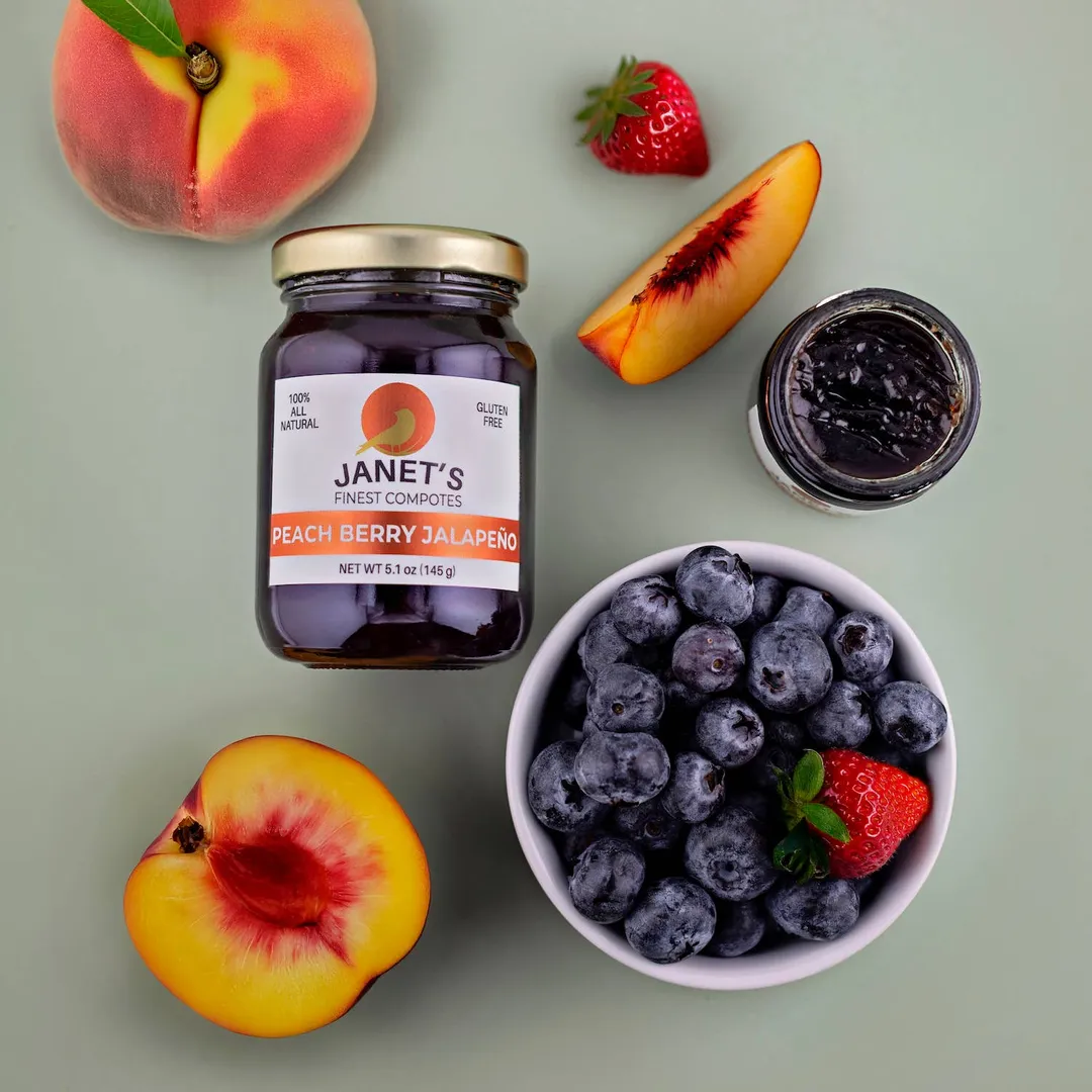 Peach Berry Jalapeño, 5 oz
