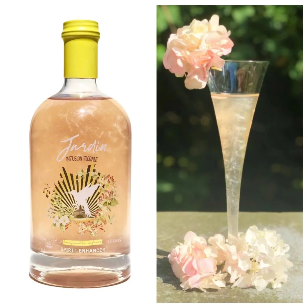 Jardin Premium Honeysuckle Mixer For Cocktails and Mocktails (200 ml)