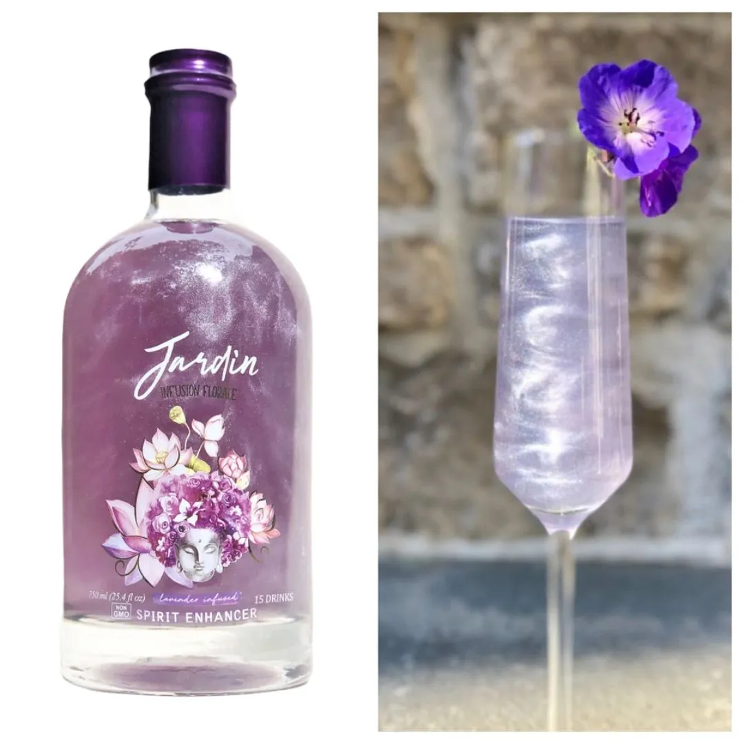 Jardin Premium Lavender Mixer For Cocktails and Mocktails (200 ml)