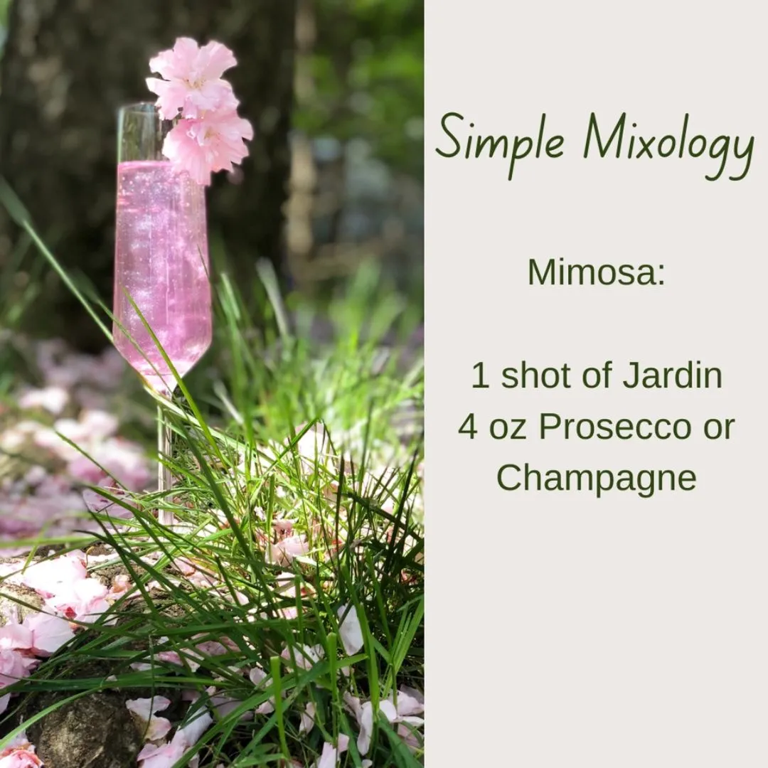Jardin Premium Rose Mixer For Cocktails and Mocktails (200 ml)