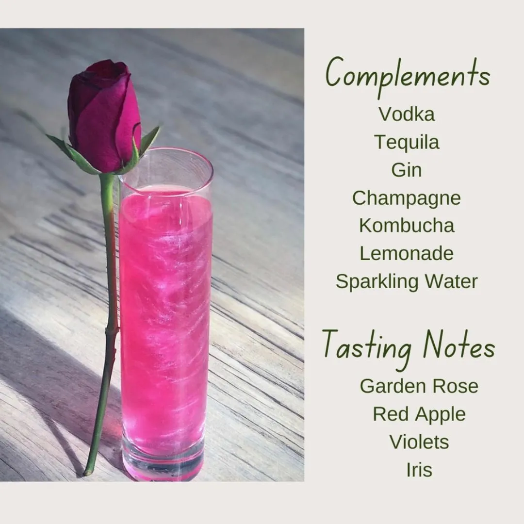 Jardin Premium Rose Mixer For Cocktails and Mocktails (200 ml)