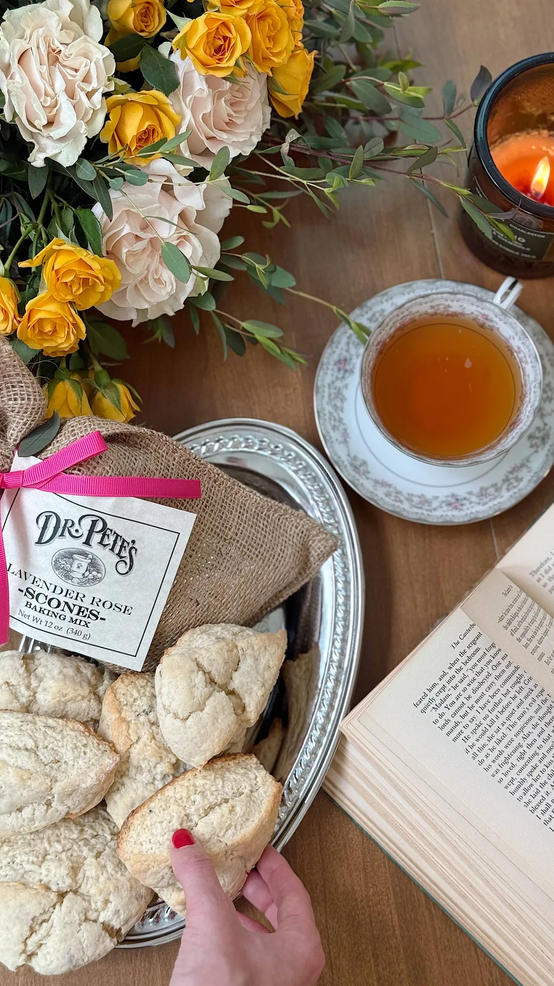 Lavender Rose Scone Mix