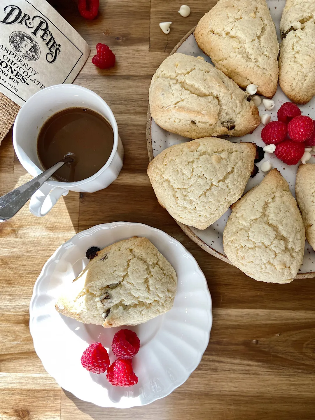 Raspberry White Chocolate Scone Mix