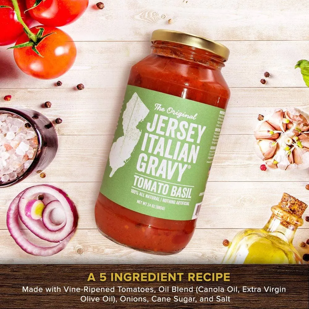 Jersey Italian Gravy Tomato Basil - 24 oz.