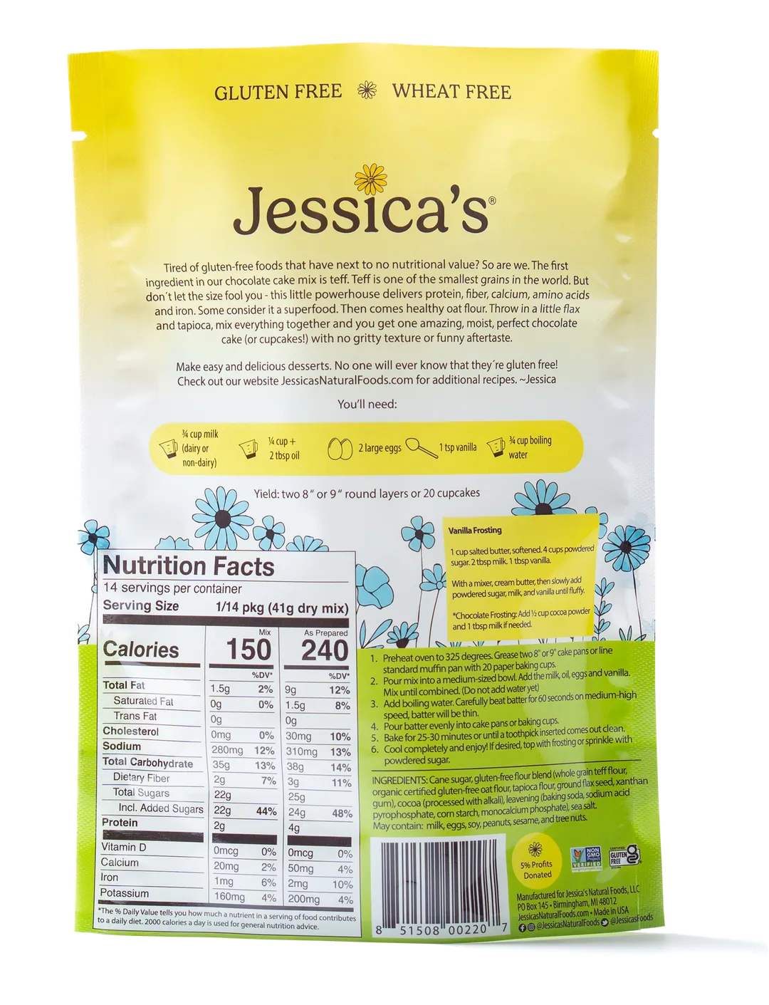 GF Chocolate Cake Mix