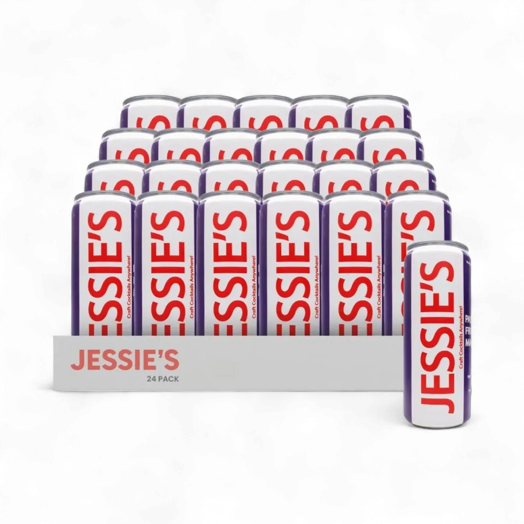 Jessie's Craft Mocktail-Passionfruit Margarita 12 oz cans-24 pack