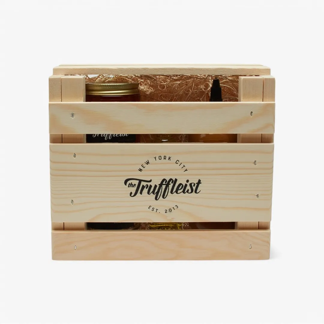 Truffleist Wooden Gift Crate
