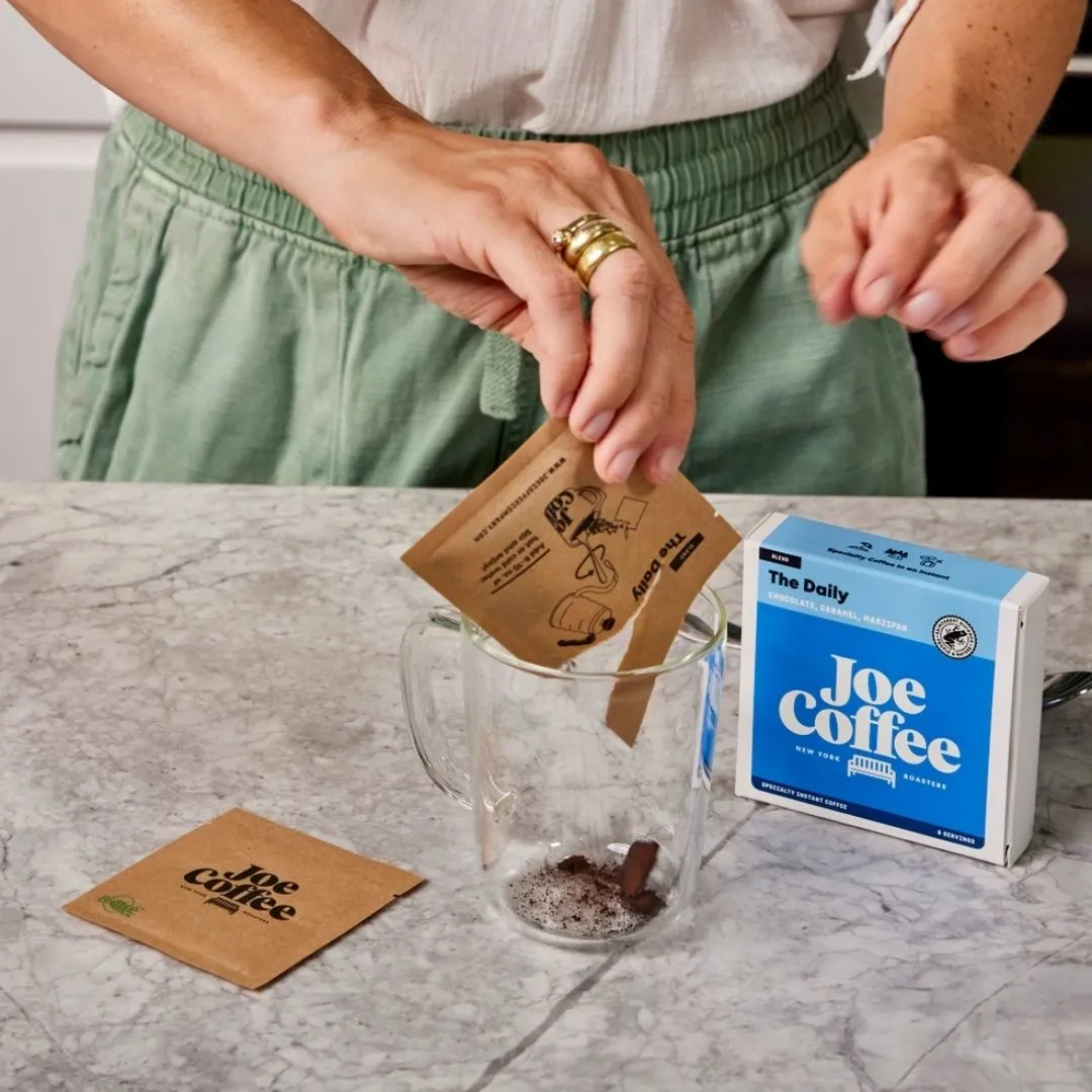 Joe Coffee Instant - The Daily, (One Box Sample)