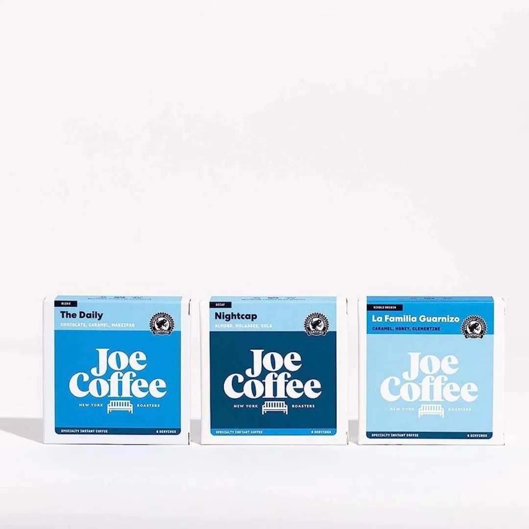 Joe Coffee Instant - The Daily, (One Box Sample)