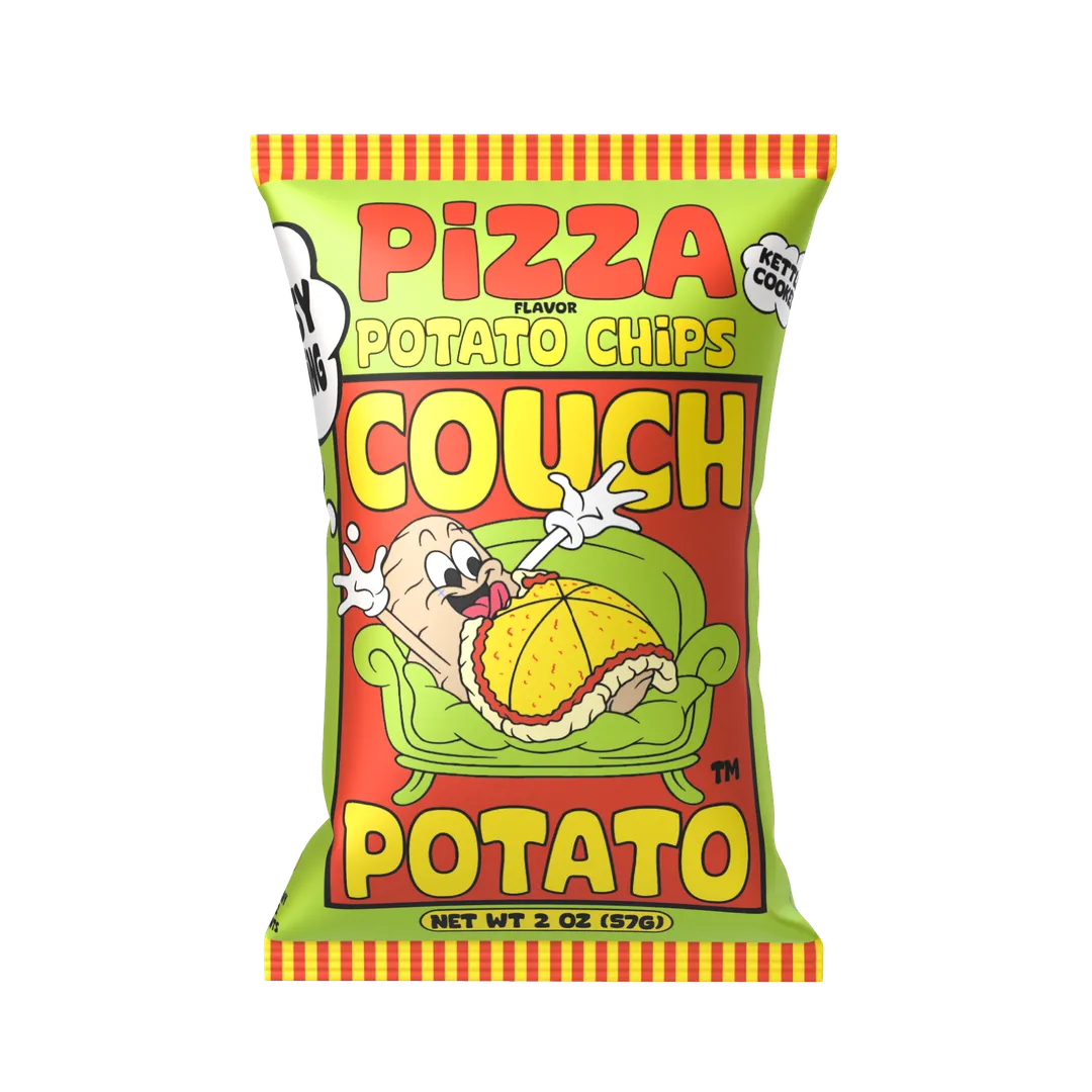 Couch Potato Chips - COMFORT FOOD Variety Pack - 2 oz Bags