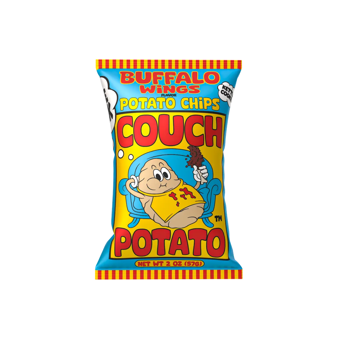 Couch Potato Chips - COMFORT FOOD Variety Pack - 2 oz Bags