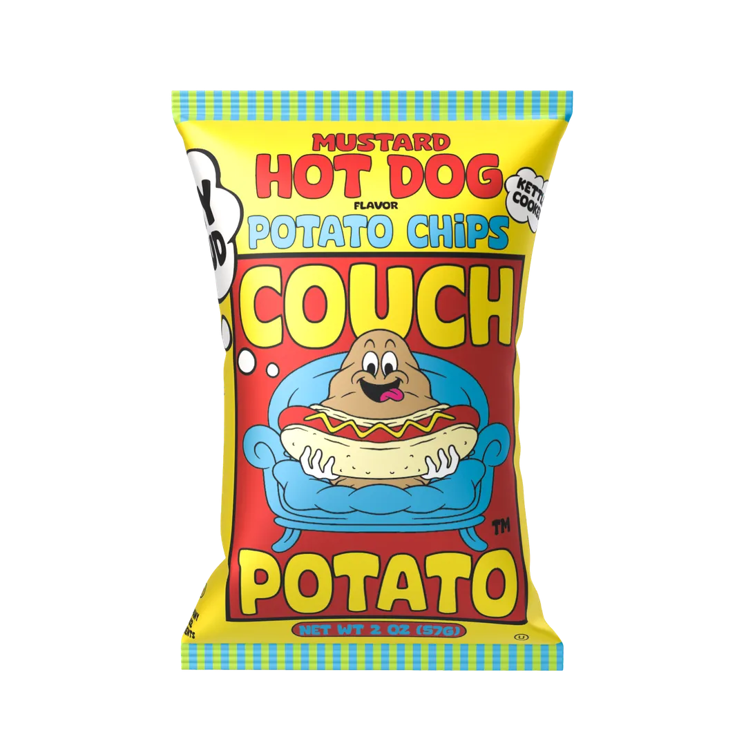 Couch Potato Chips - COMFORT FOOD Variety Pack - 2 oz Bags
