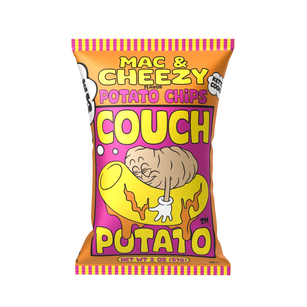 Couch Potato Chips - COMFORT FOOD Variety Pack - 2 oz Bags