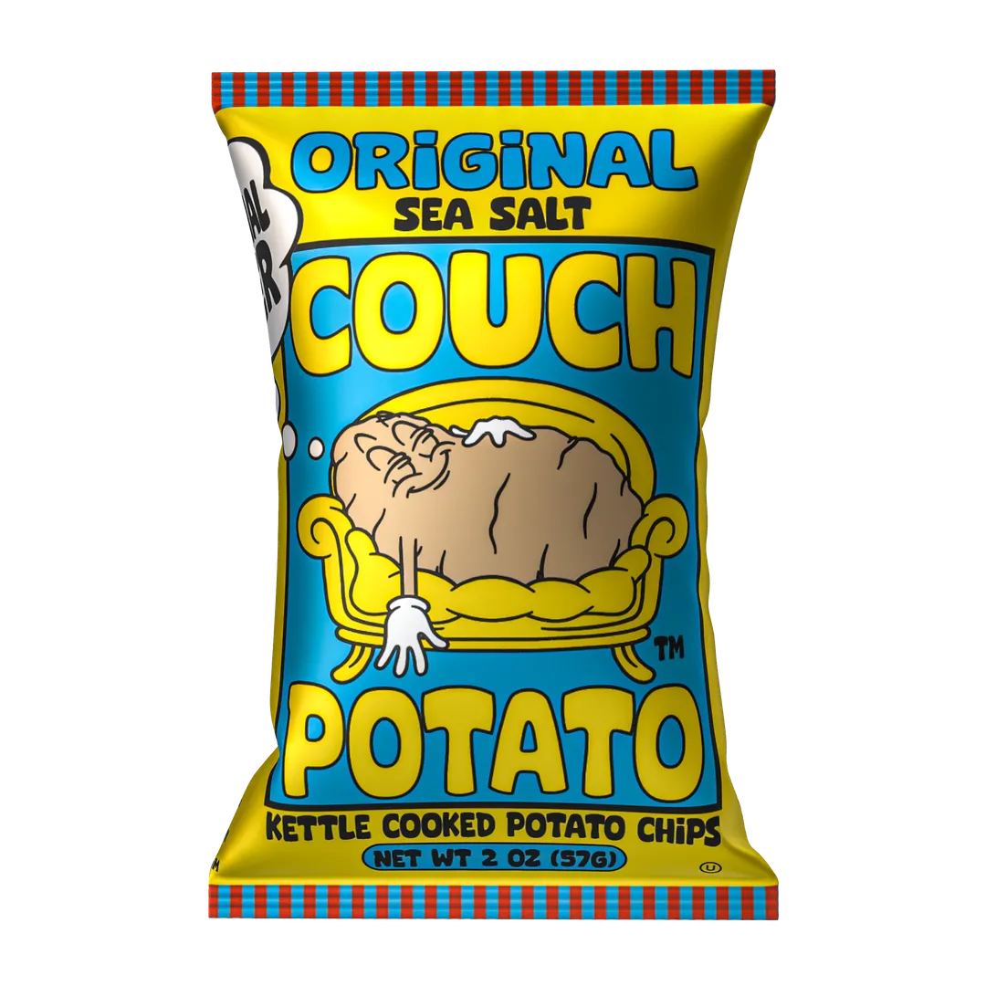 Couch Potato Chips - COMFORT FOOD Variety Pack - 2 oz Bags