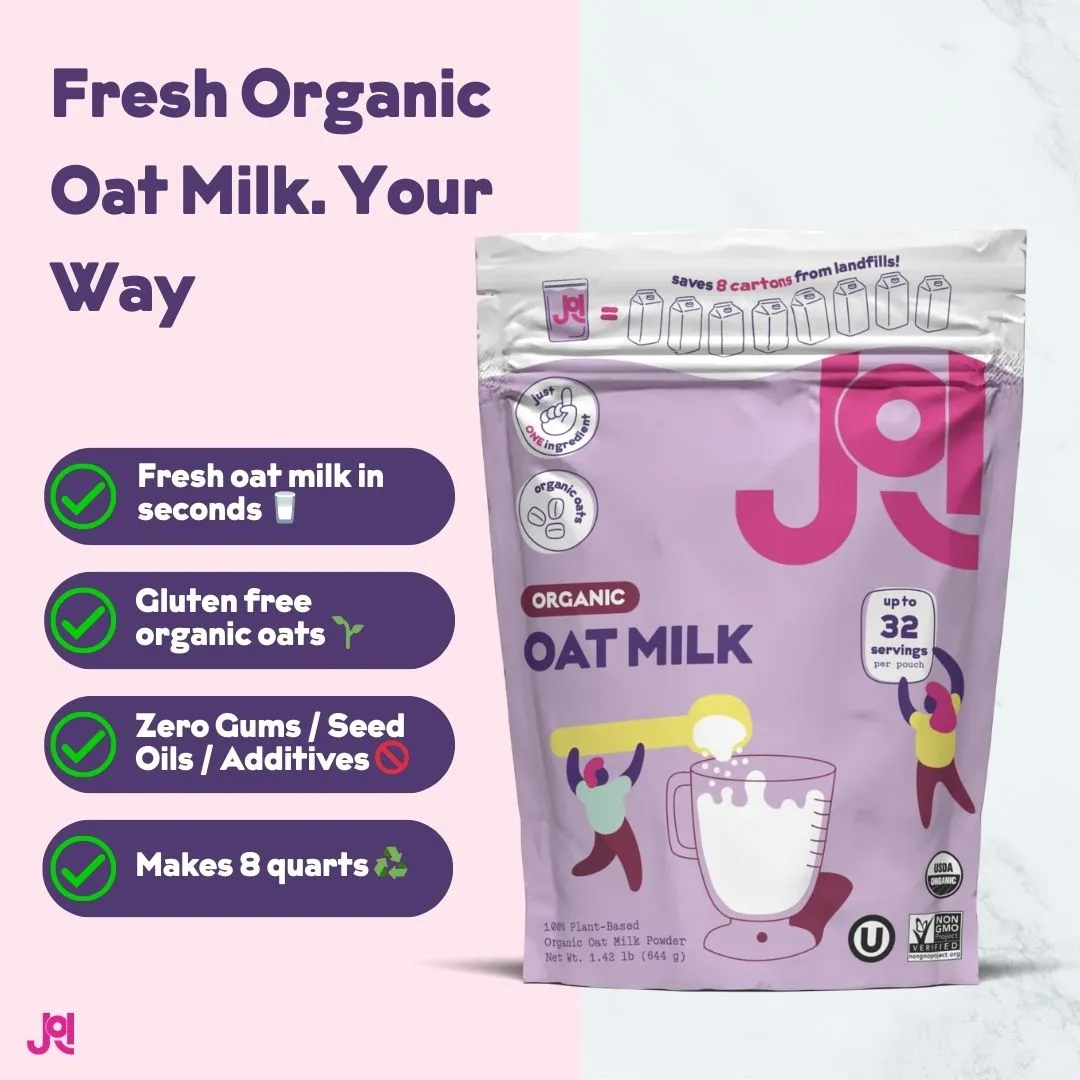 Instant Organic Oat Milk Powder - 1.42 lb