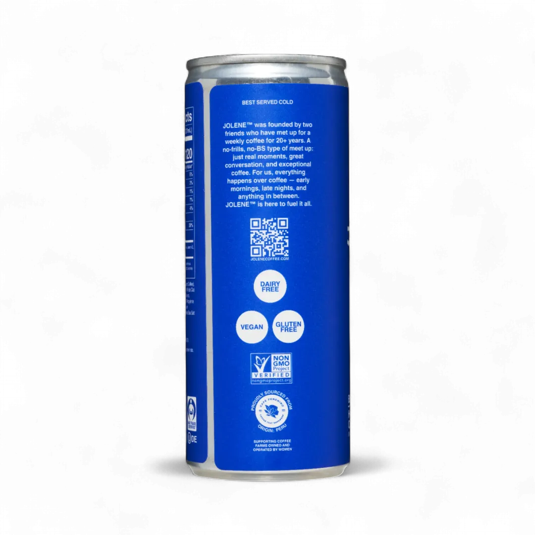 Jolene Blue: Hazelnut Oat Milk Latte