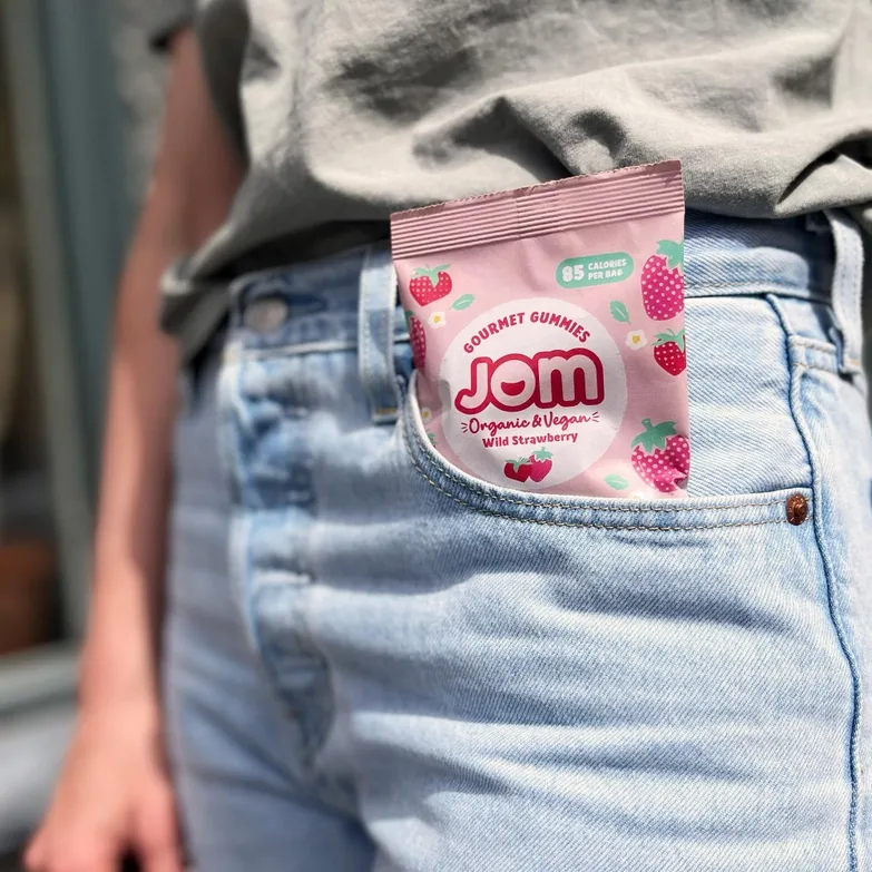 Snack Packs - Swedish Organic & Vegan Wild Strawberry Gummies