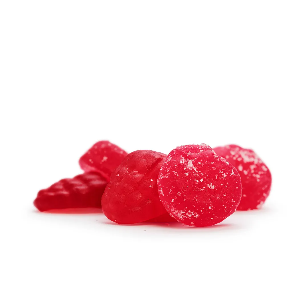 Swedish Organic and Vegan Sour Blueberry & Raspberry Gummies