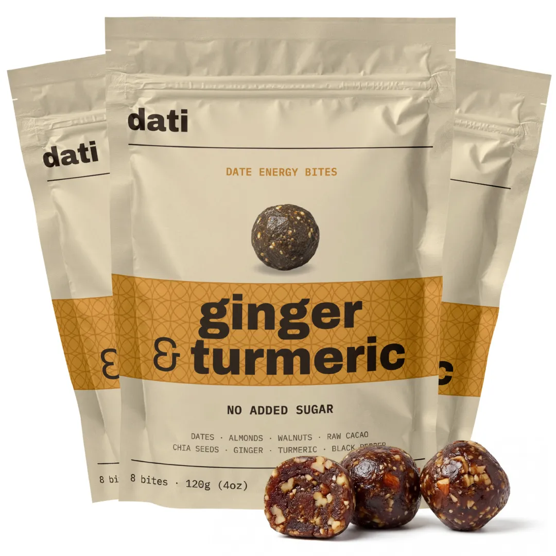 Ginger & Turmeric Energy Date Bites