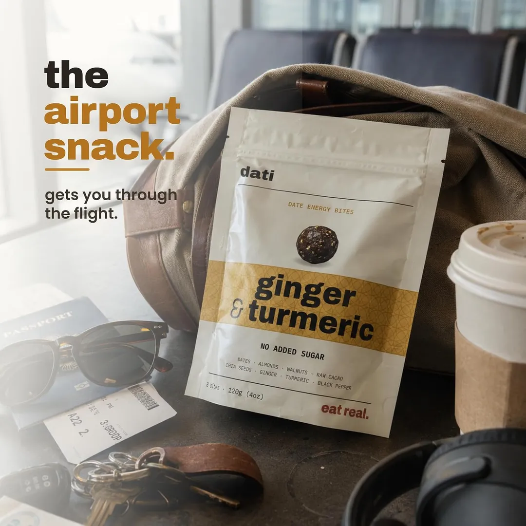 Ginger & Turmeric Energy Date Bites