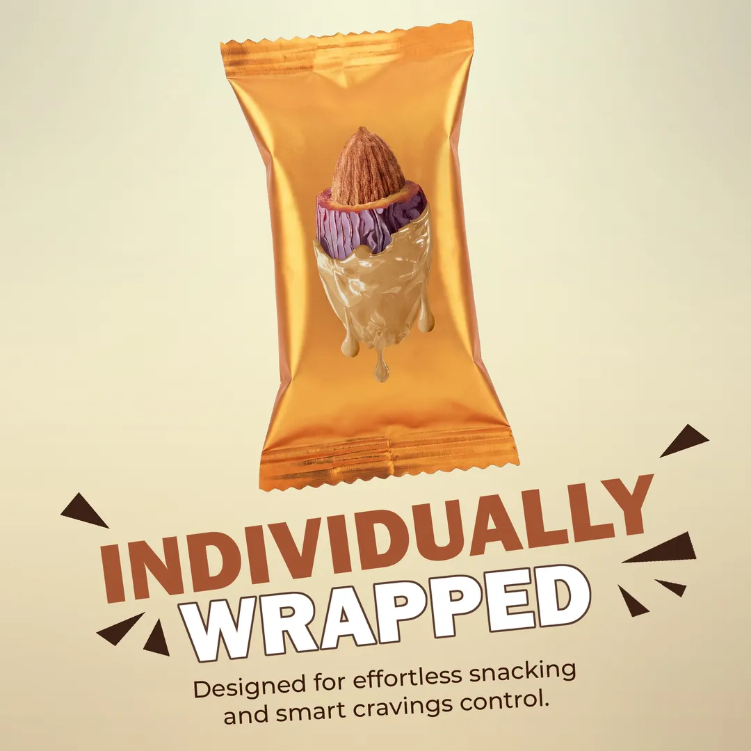 Medjool Dates Covered Caramel Belgian Chocolate & Stuffed with Almond 4,23 oz (120 gr)