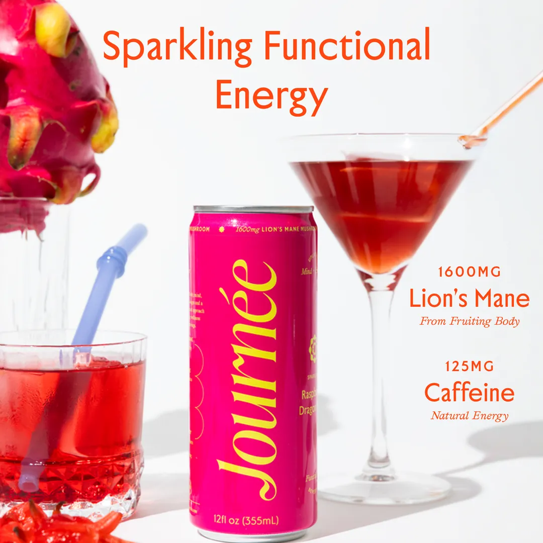 Raspberry Dragon Fruit Functional Energy Drink 12 pack 