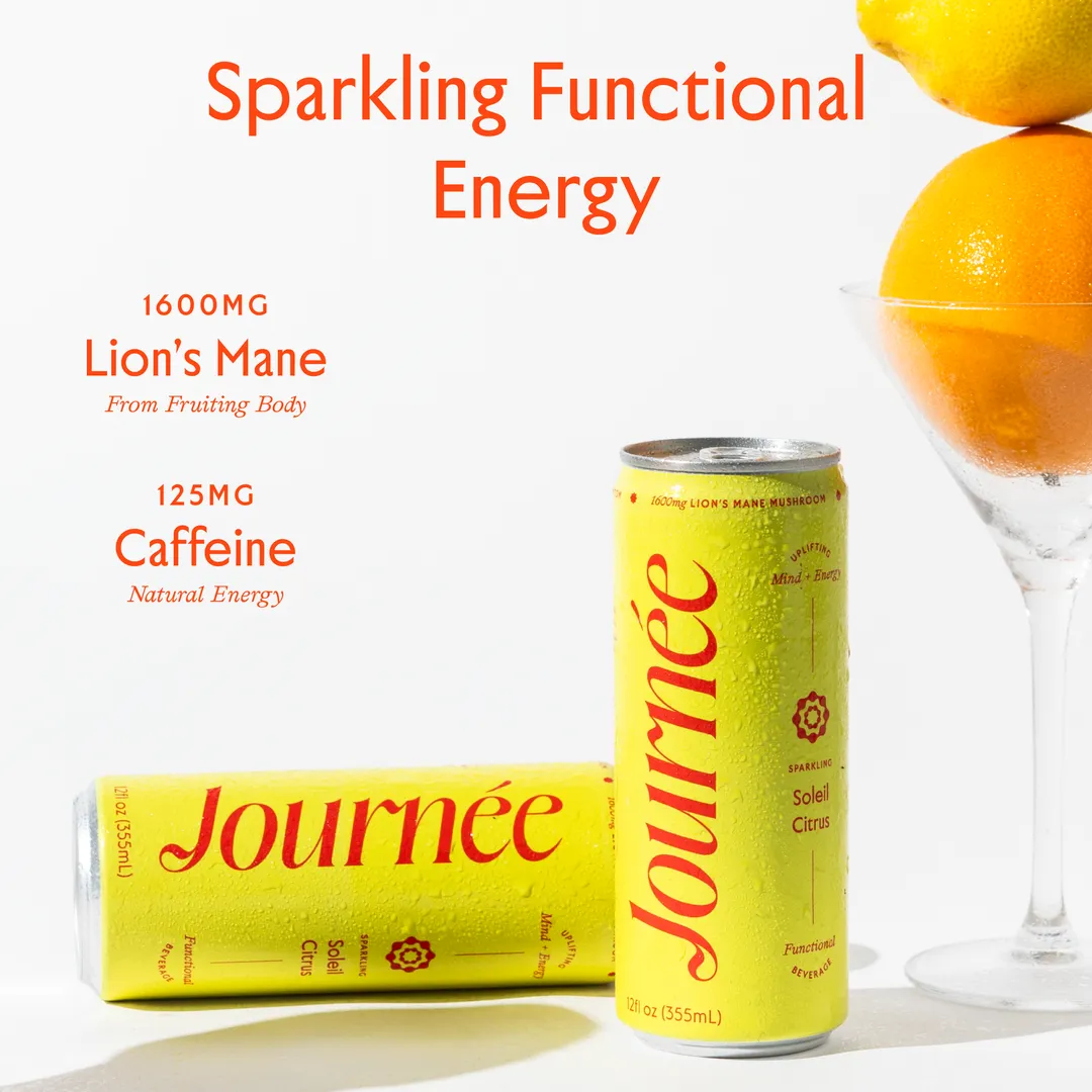 Soleil Citrus Functional Energy Drink 12 pack 