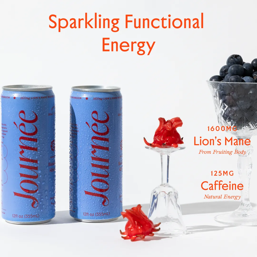 Blueberry Hibiscus Functional Energy Drink 12 pack 