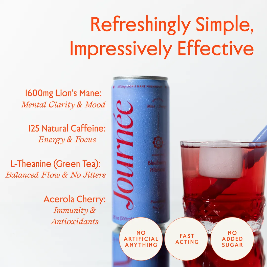 Blueberry Hibiscus Functional Energy Drink 12 pack 