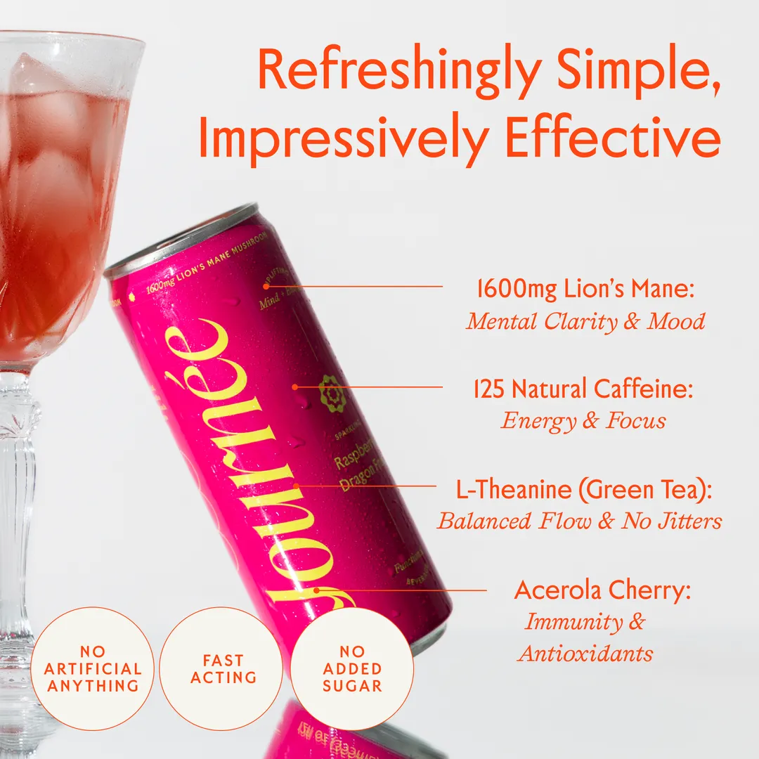Raspberry Dragon Fruit Functional Energy Drink 12 pack 
