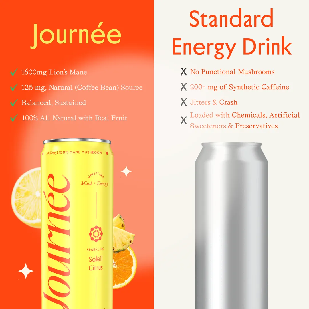 Soleil Citrus Functional Energy Drink 12 pack 