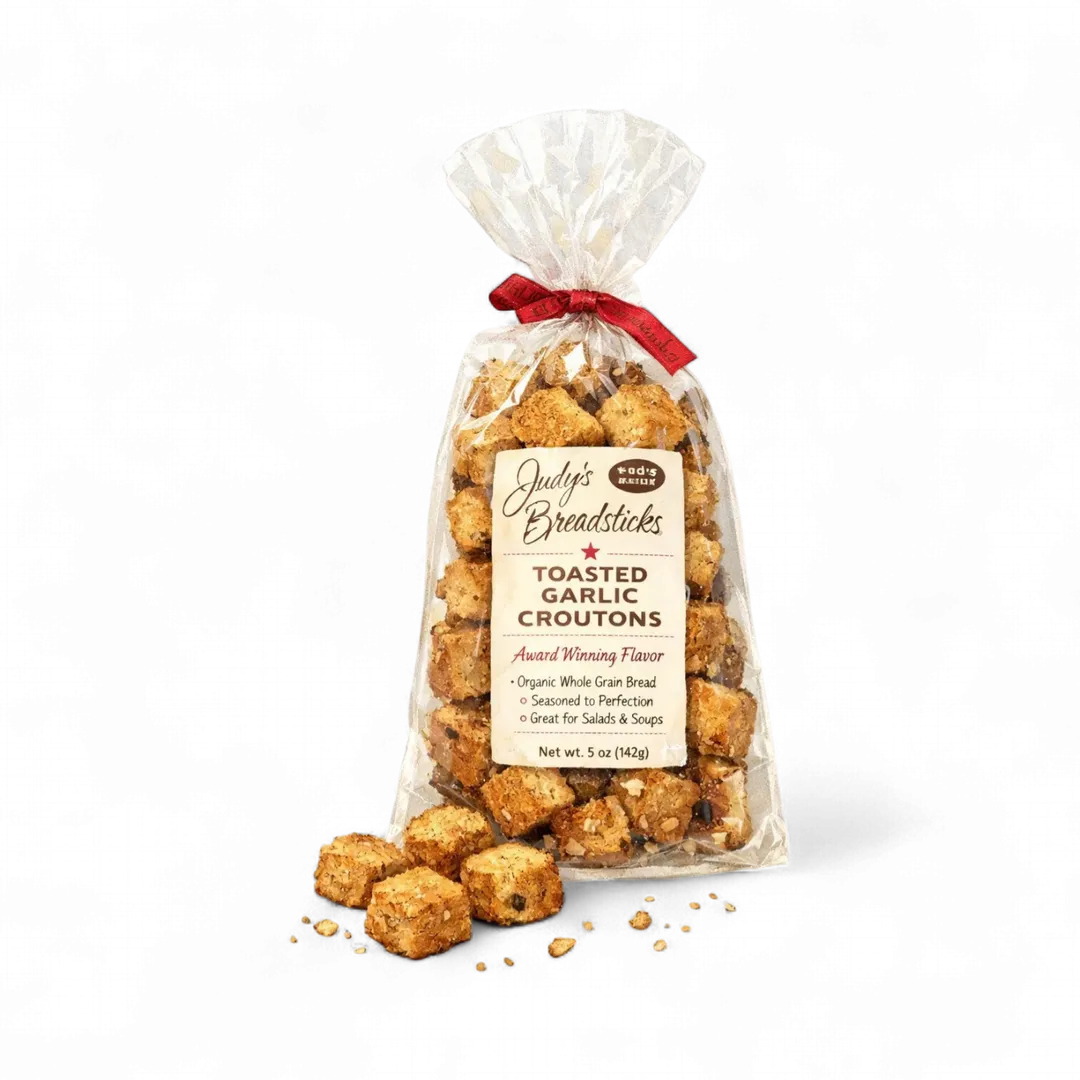 Toasted Garlic Croutons