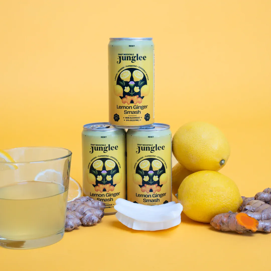 Lemon Ginger Smash - 24-pack Loose Cans