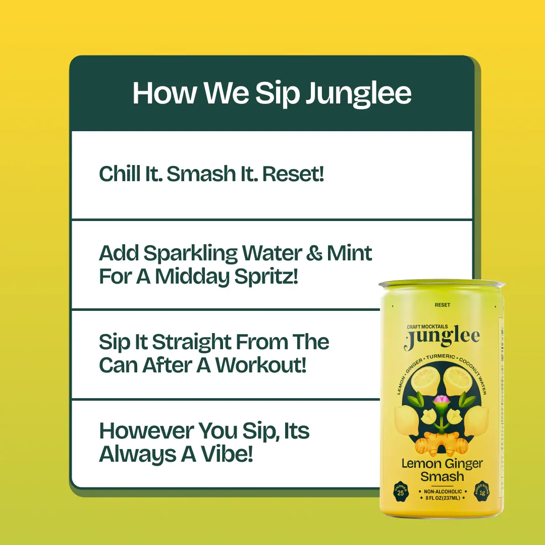 Lemon Ginger Smash - 24-pack Loose Cans